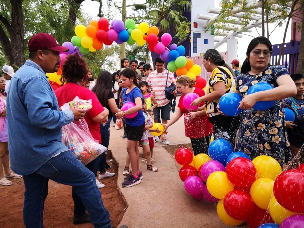 Culminan con éxito festejos por el Día de las niñas y los niños en Cajeme