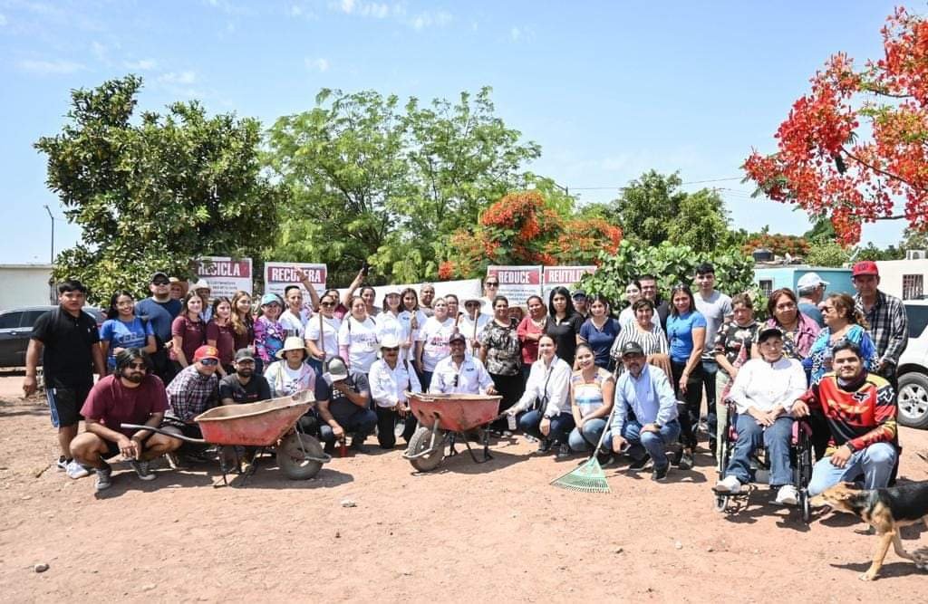 Llevan Juntos por Cajeme con las 4R’S a la colonia Sahuaro